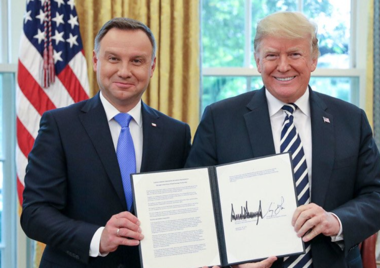  Andrzej Duda: Szyderstwa i napad lewackich mediów pokazują sukces wizyty w Waszyngtonie