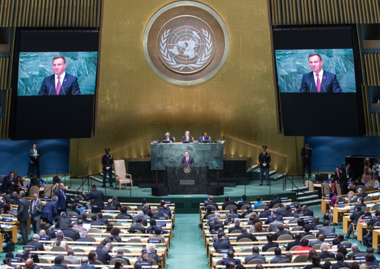  Rozpoczyna się 73. sesja ONZ. Odbędzie się kolejne spotkanie prezydentów Dudy i Trumpa