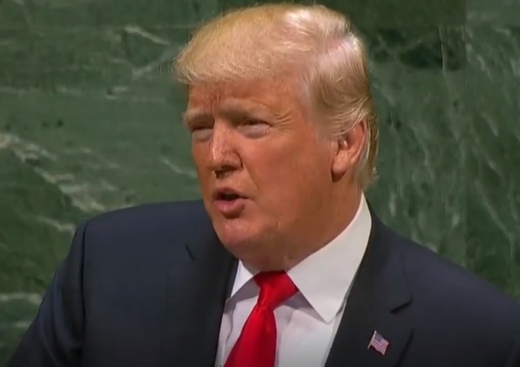 Donald Trump chwali Polskę na Forum ONZ: "Tam wielki naród staje w obronie swej suwerenności"