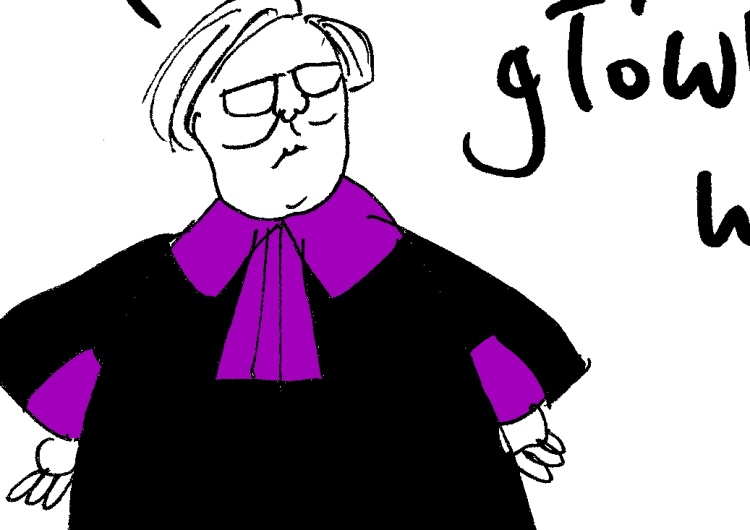  [Kliknij aby zobaczyć całość] Nowy rysunek Krysztopy: "Gersdorf - sędziowie mają wrócić"