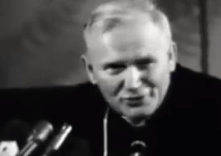  [video] Mało znane nagranie kard. Wojtyły z Chicago z 1969 roku: "Przybywam z Polski..."