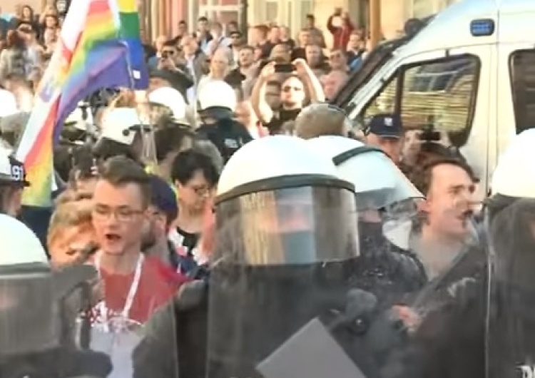 Organizatorzy Marszu Równości w Lublinie dziękują policji za zabezpieczenie marszu