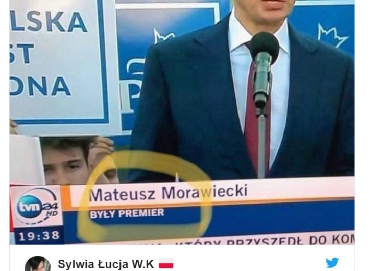  To wpadka, czy celowe zagranie? TVN nazywa Morawieckiego "byłym premierem"