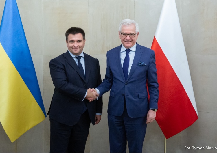  Po spotkaniu szefów MSZ: Polska niezmiennie popiera euroatlantyckie aspiracje Ukrainy