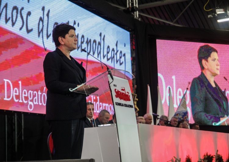  Beata Szydło: Spotykacie się w sprawie ważnej nie tylko dla Solidarności, ale dla nas wszystkich