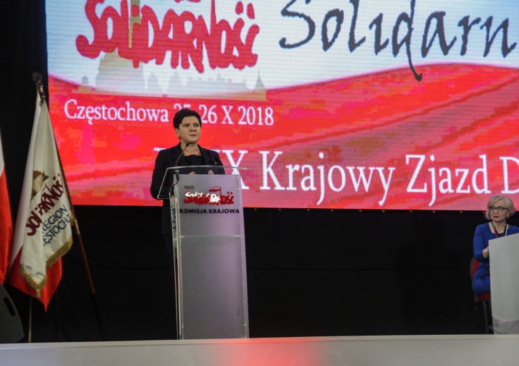 W trakcie powrotu z XXIX KZD Solidarności auto z Beatą Szydło uczestniczyło w kolizji