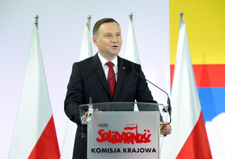 Marcin Żegliński Prezydent Andrzej Duda na KZD "S" [NASZA RELACJA]: Solidarność jest naszą dumą narodową