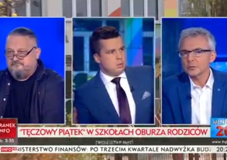  [video] Strzeżcie dzieci. Lewicowy aktywista w TVP Info o "7-letnich lesbijkach" i "8-letnich gejach"