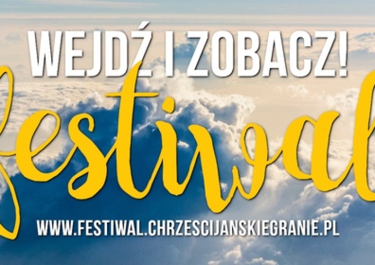  Już 25 listopada kolejna edycja Festiwalu Chrześcijańskie Granie