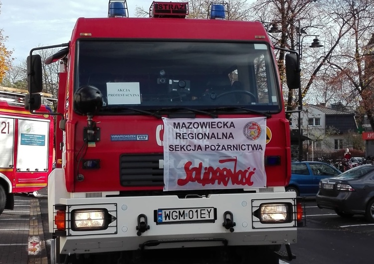 Dziś rozmowy ostatniej szansy. Jeśli minister nie spełni żądań, Solidarność strażaków będzie protestować
