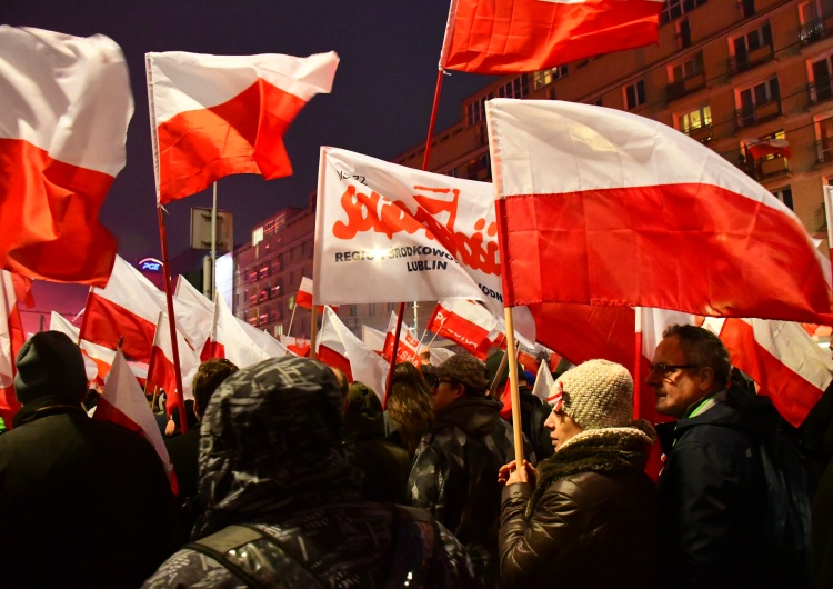 TOMASZ GUTRY [Fotorelacja] Solidarność na Marszu Niepodległości