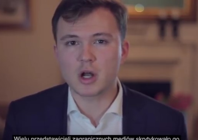  Stefan Tompson nagrał po angielsku film tłumaczący, czym dla Polaków jest Marsz Niepodległości