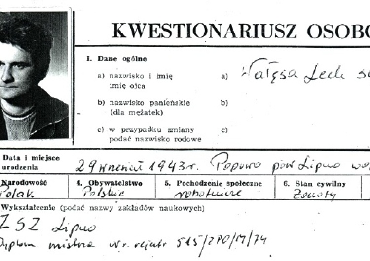 @SławomirCenckiewicz Prof. Cenckiewicz opublikował oryginalne dokumenty mające świadczyć o współpracy Wałęsy z SB