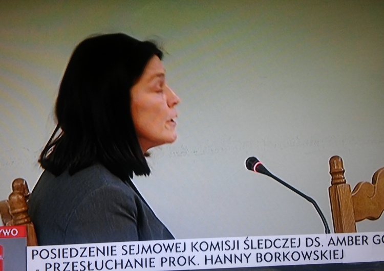 Komisja śledcza d/s Amber Gold: Czy pani antydatowała pismo? Prok. Hanna Borkowska: Odmawiam odpowiedzi