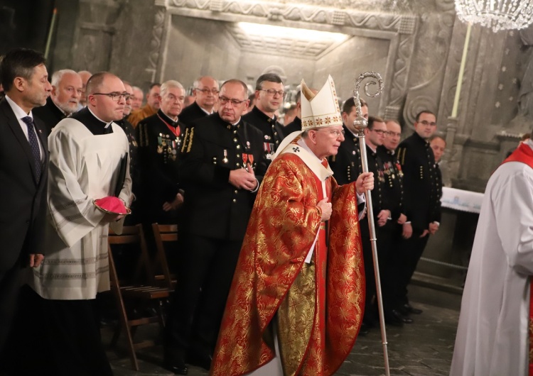 Abp Jędraszewski: Św. Barbara jest patronką tych, którzy chcieli być wierni swojej trudnej pracy