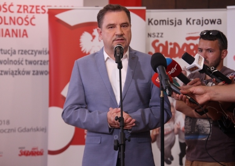 Poseł o związkowcach: "związkowe sukinsyny". Ostra odpowiedź Piotra Dudy
