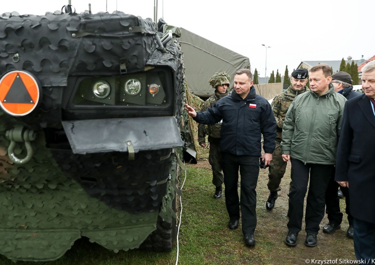 Prezydent: Anakonda-18 to podkreślenie naszego sojuszu