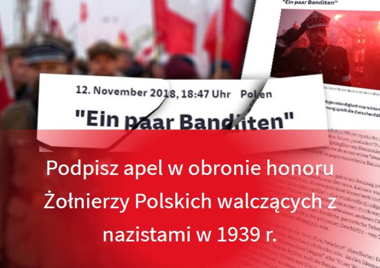 Apel w obronie żołnierzy polskich z 1939 roku po "bandytach" w „Sueddeutsche Zeitung”