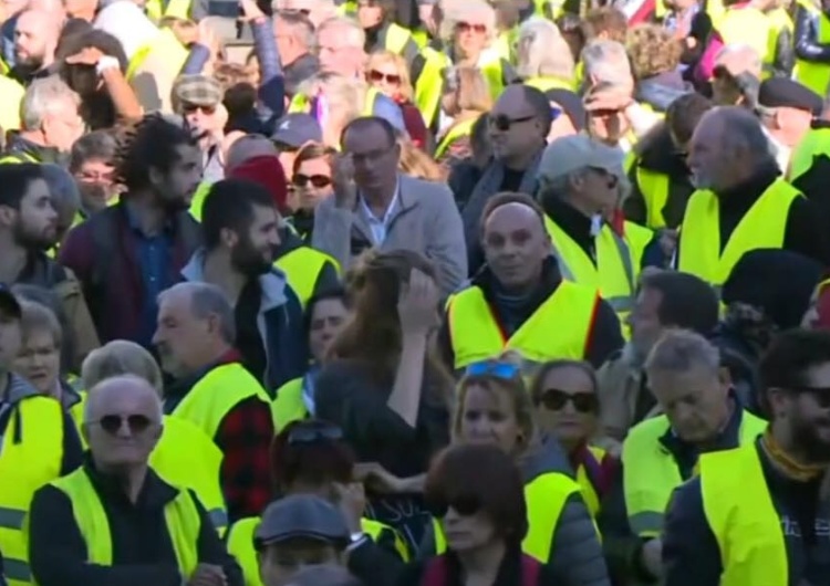  [video] Rewelacja. Na demonstracji żółtych kamizelek ostatnie, czego można się spodziewać...