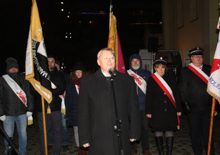  Łódź upamiętniła rocznicę wprowadzenia stanu wojennego