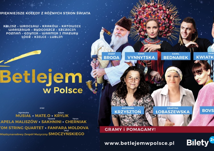  Rusza premierowa trasa koncertowa "Betlejem w Polsce"