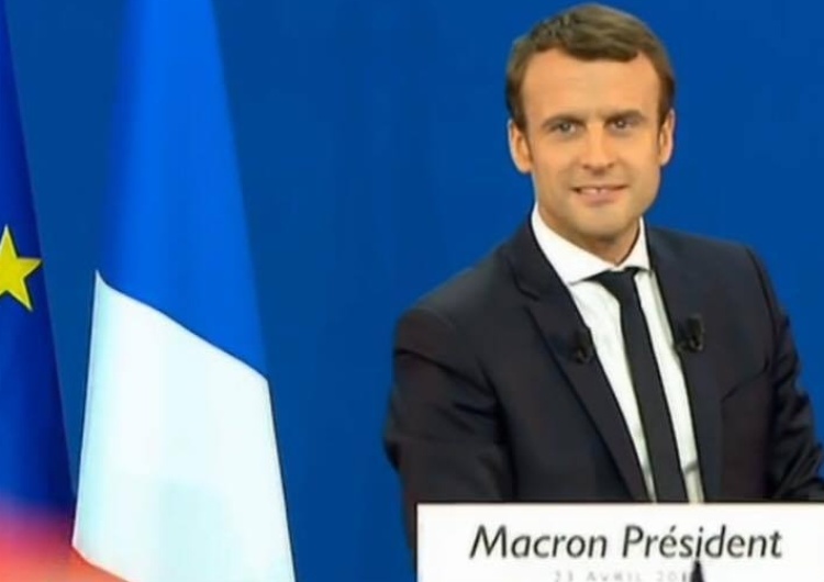  Francja: Poparcie dla Macrona wzrosło do 27%