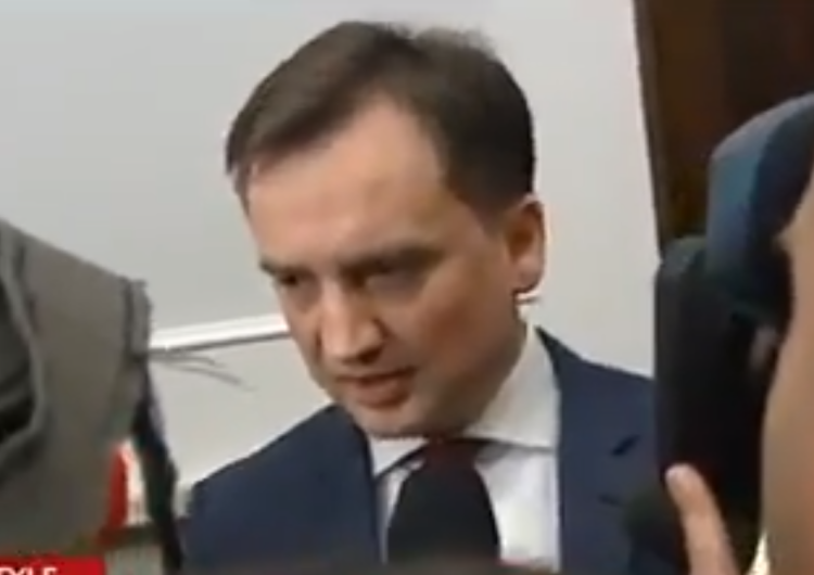  [Wideo] Z. Ziobro: Nie zauważyłem, żeby pani redakcja ["Wyborcza"] potępiałą ten akt mowy nienawiści...