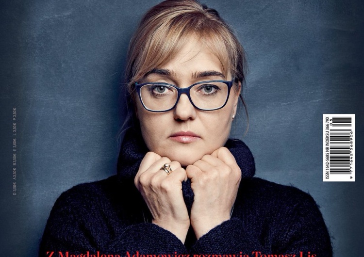  Wdowa po Adamowiczu już na okładce Newsweeka