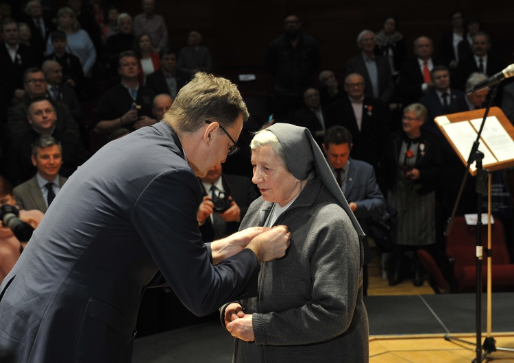  Ceremonia wręczenia Krzyży Wolności i Solidarności w Bielsku-Białej