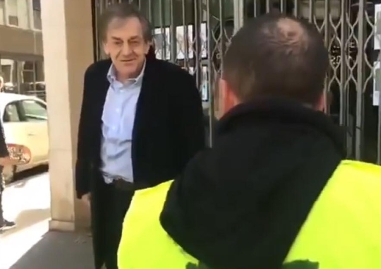  [video] Antysemicki atak na konserwatywnego filozofa we Francji: "Brudny Żydzie, zginiesz"