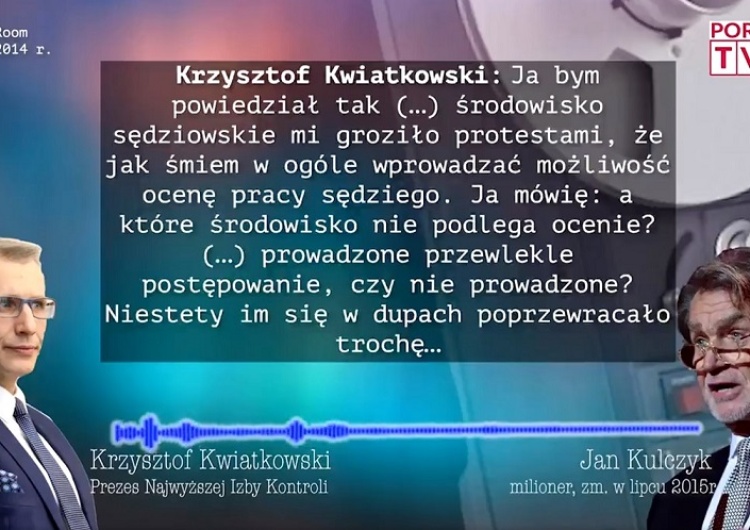  [video] Taśmy. Min. sprawiedliwości PO: "Sędziowie grozili protestami. W du.ach im się poprzewracało"