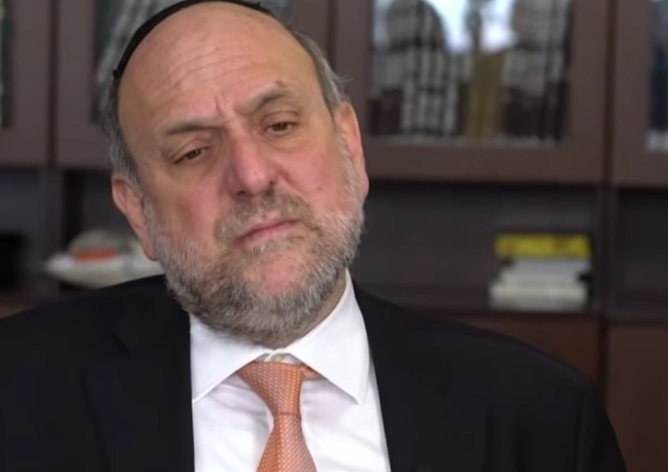 Naczelny rabin Polski: Stawianie zarzutu antysemityzmu wszystkim Polakom znieważa polskich Żydów