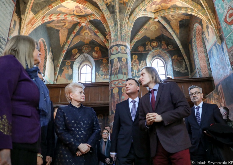  Prezydenci Polski i Litwy uczcili 450 rocznicę Unii Lubelskiej