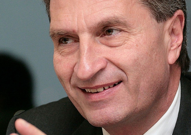 No proszę, proszę, komisarz Oettinger chwali Polskę: Polska jest krajem gospodarczego sukcesu