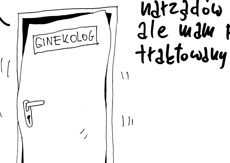  [Kliknij aby zobaczyć całość] Nowy rysunek Krysztopy: "Nie mam narządów rodnych!"