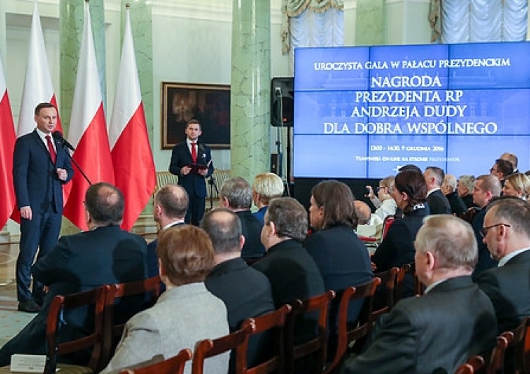 Gala Finałowa I edycji Nagrody Prezydenta RP „Dla Dobra Wspólnego”