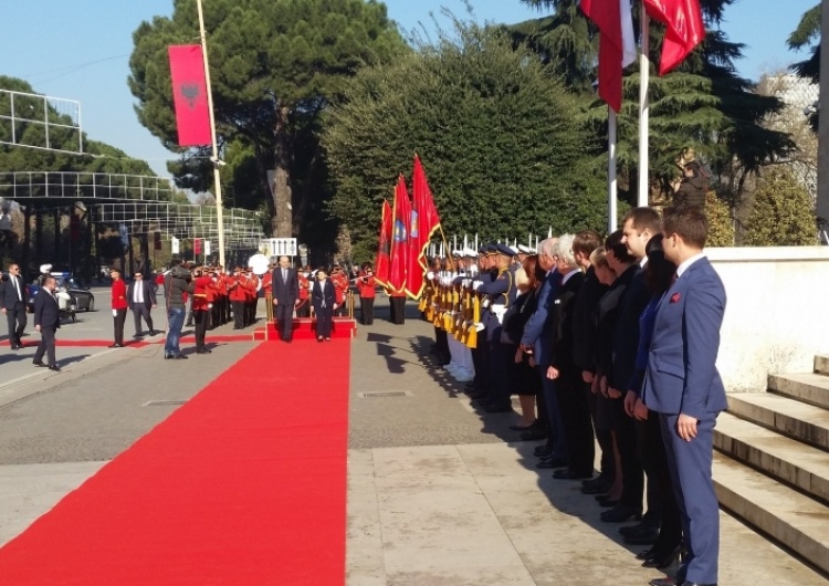  Premier Beata Szydło w Tiranie: Polska wspiera europejskie aspiracje Albanii