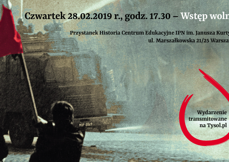 Już w czwartek (17:30) premiera cyklu „Ludzie Wolności i Solidarności” - transmisja na Tysol.pl