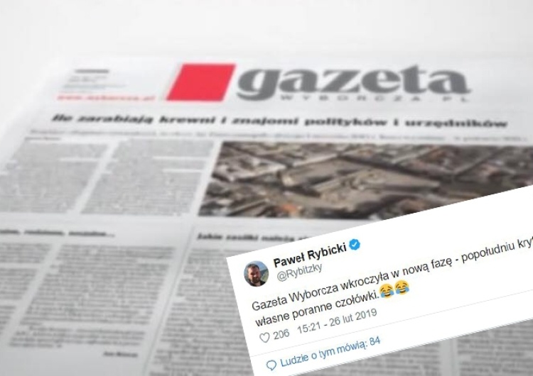 "Gazeta Wyborcza ostro o Gazecie Wyborczej". Internauci kpią z fatalnej wpadki GW