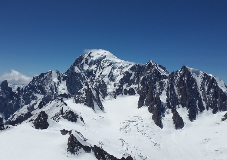 Polski alpinista zginął podczas schodzenia z Mont Blanc