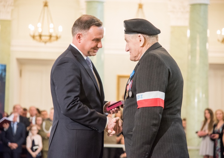  [nasza fotorelacja] Narodowy Dzień Żołnierzy Wyklętych. Wręczenie odznaczeń w Pałacu Prezydenckim