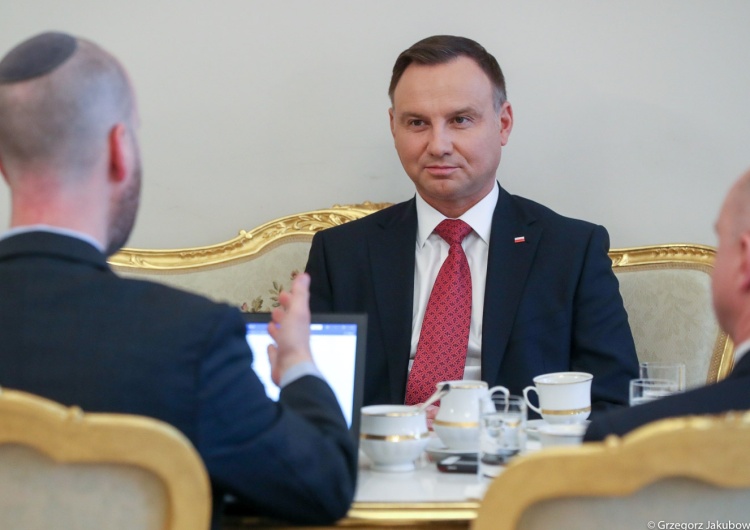 Prezydent Duda dla "JP": "Izrael rozpoczął kryzys w relacjach z Polską i to Izrael powinien go zakończyć"