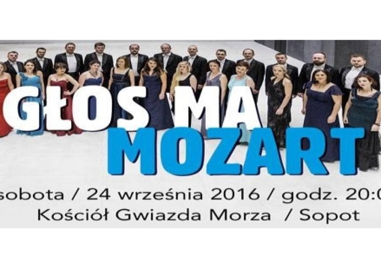  Głos Ma Mozart! Koncert w sopockim kościele Gwiazda Morza