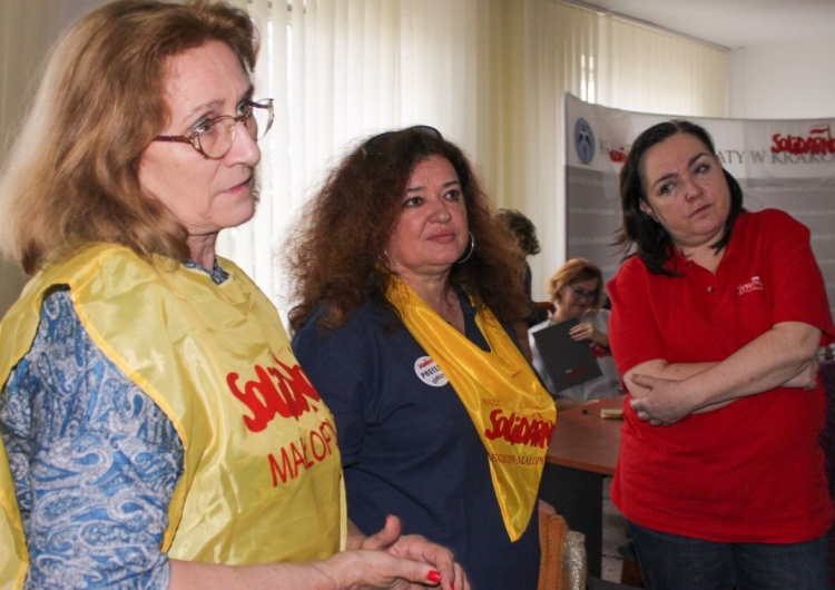 Załatwmy sprawę między dorosłymi – protest „S” pracowników oświaty w Krakowie