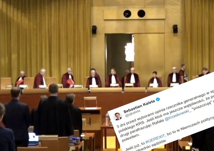 "Poszczują" rzekomym polexitem". Fala komentarzy po decyzji TSUE ws. pytań prejudycjalnych