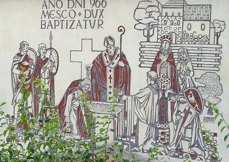  Święto Chrztu Polski. 14 kwietnia 966 roku Mieszko I przyjął chrzest podczas Wigilii Paschalnej