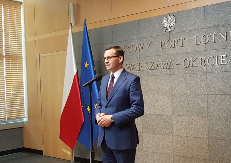  PMM wylatując do Brukseli: "Prawdopodobnie dla Polski będzie bardziej korzystny budżet niż planowaliśmy"