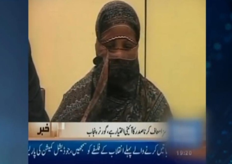 Asia Bibi opuściła Pakistan. Jest już w Kanadzie, która przyznała jej prawo pobytu