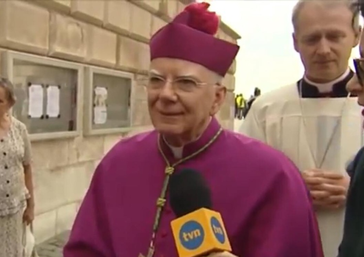 Archidiecezja Krakowska zarzuca TVN i GW manipulacje wypowiedzią abp. Jędraszewskiego i żąda sprostowania