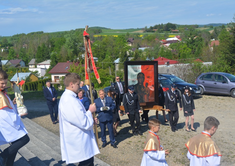 Duchowe przygotowanie w Regionie Podkarpacie z obrazem Matki Bożej Robotników Solidarności
